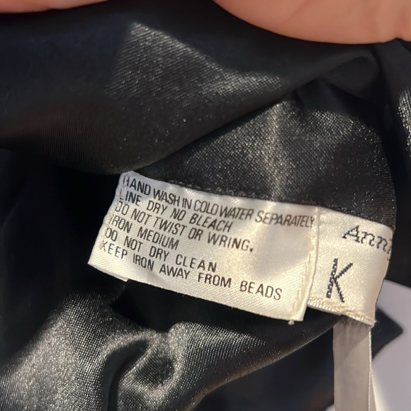 Ann Tjian for Kenar Vintage Beaded Button Down Vest SUPERB DESIGN AND Detailing - Picture 10 of 10